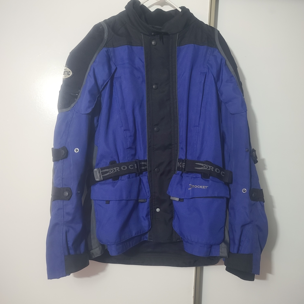 Joe Rocket Blue and Black Men's Jacket